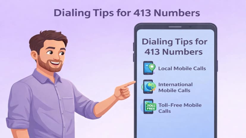 Hoe u 413-nummers kunt bellen: een korte handleiding