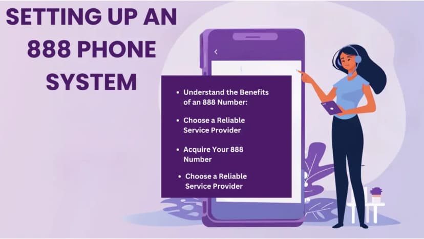 Een 888-telefoonsysteem opzetten