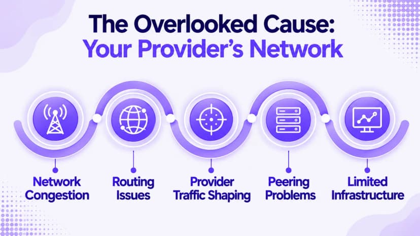 Hoe het netwerk van de provider de VoIP-gesprekskwaliteit bepaalt