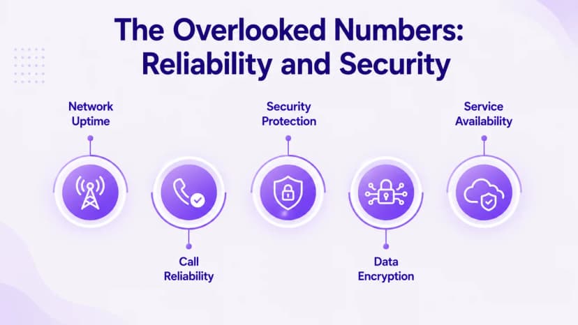 VoIP-Zuverlässigkeits- und Sicherheitsstatistiken