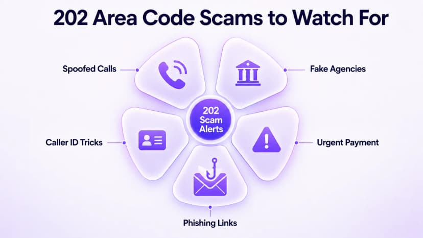 Oplichting met 202 netnummers waar u op moet letten: vervalste oproepen, nepbureaus, trucs voor nummerherkenning, dringende betalingsverzoeken en phishing-links