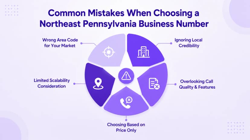 Veelgemaakte fouten bij het kiezen van een bedrijfsnummer in het noordoosten van Pennsylvania