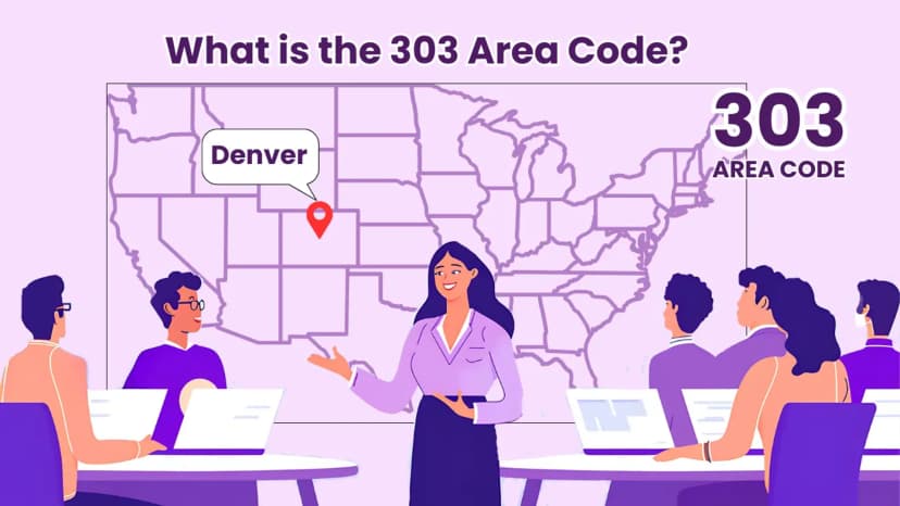 303 एरिया कोड क्या है?