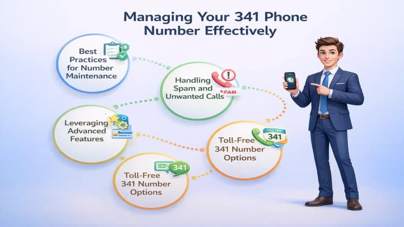 Beheer uw 341-telefoonnummer effectief