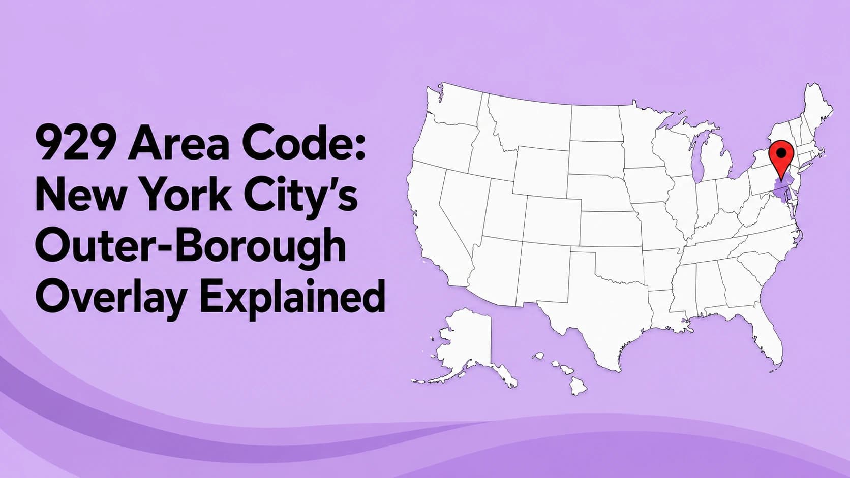 Código de área 929: explicación de la superposición del distrito exterior de la ciudad de Nueva York