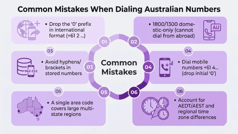 Veel voorkomende Australische kiesfouten