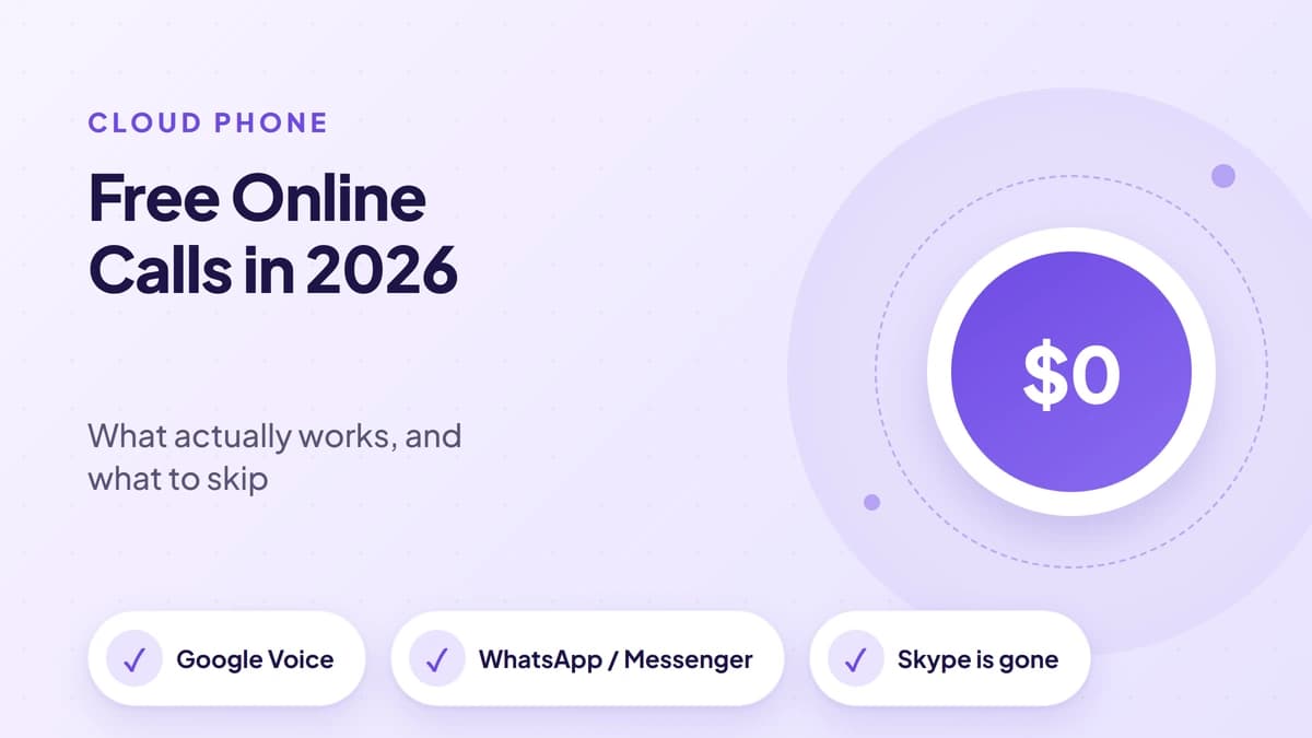 Panggilan Online Gratis: Apa yang Sebenarnya Berfungsi di Tahun 2026 (dan Apa yang Harus Dilewati)