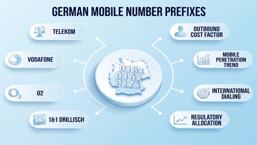 Prefissi dei numeri di cellulare tedeschi