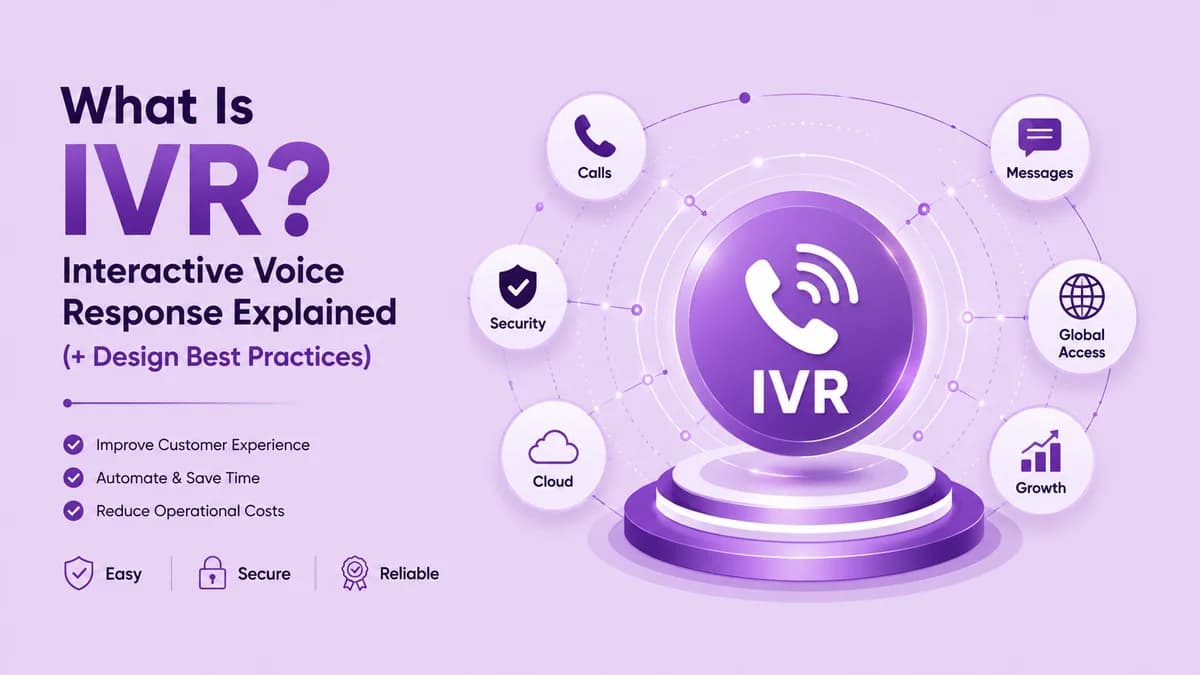 什么是 IVR?交互式语音响应解释(+设计最佳实践)