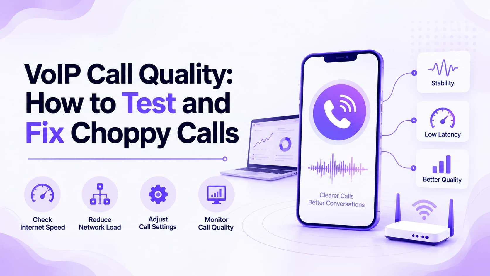 VoIP Call Quality: How to Test and Fix Choppy Calls