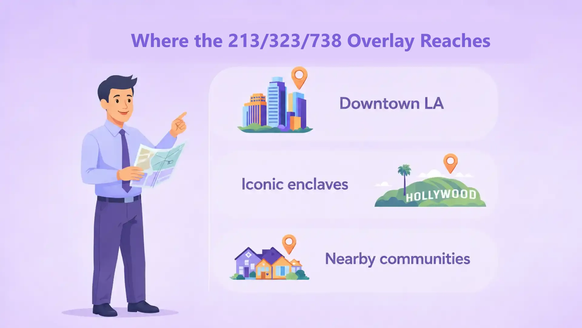 Where the 213/323/738 Overlay Reaches