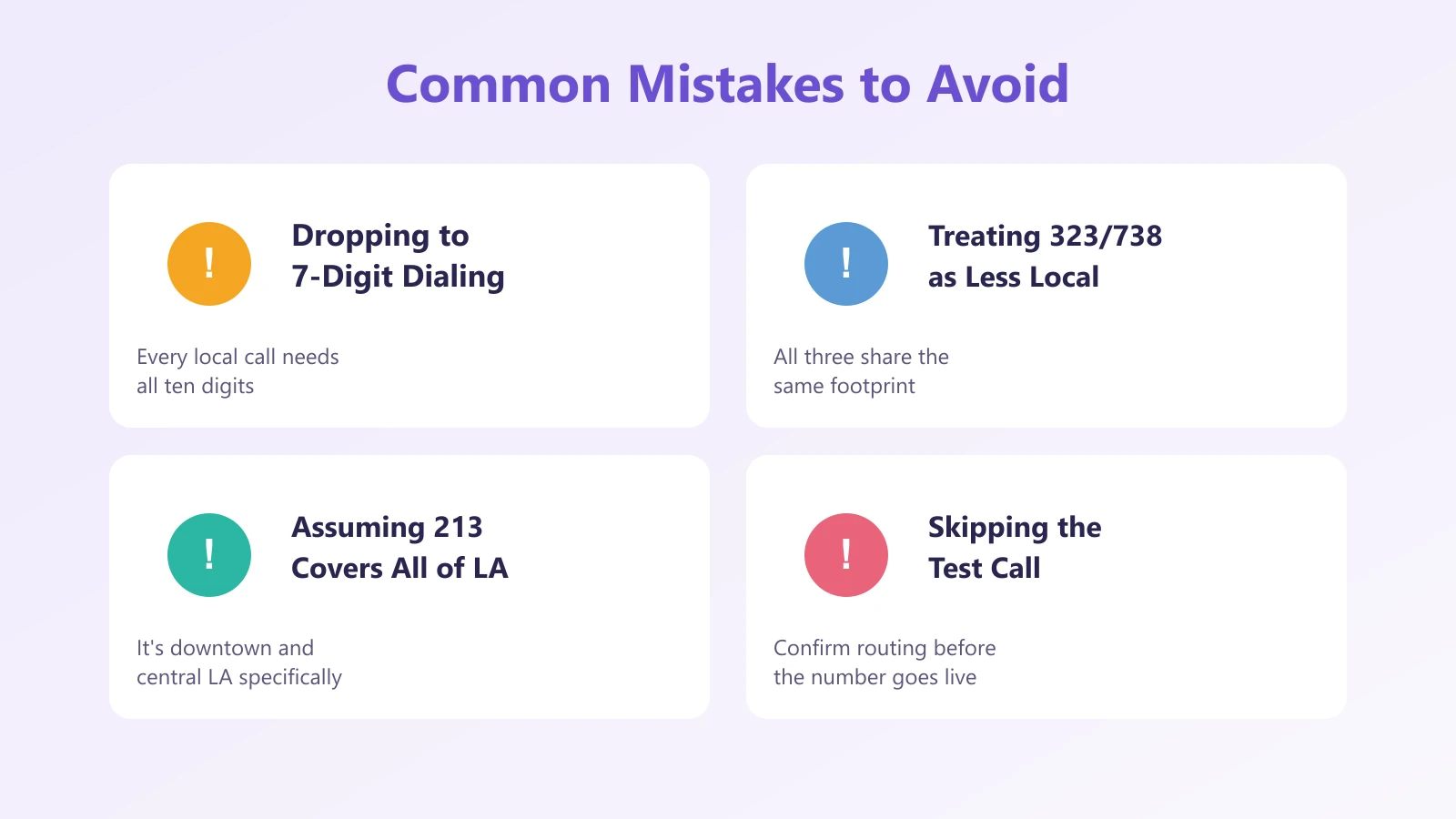 Common Mistakes to Avoid