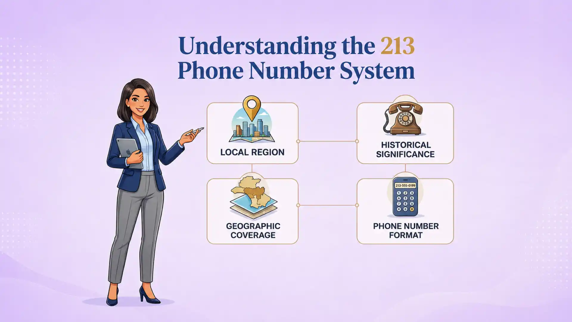 Förstå 213-telefonnummersystemet