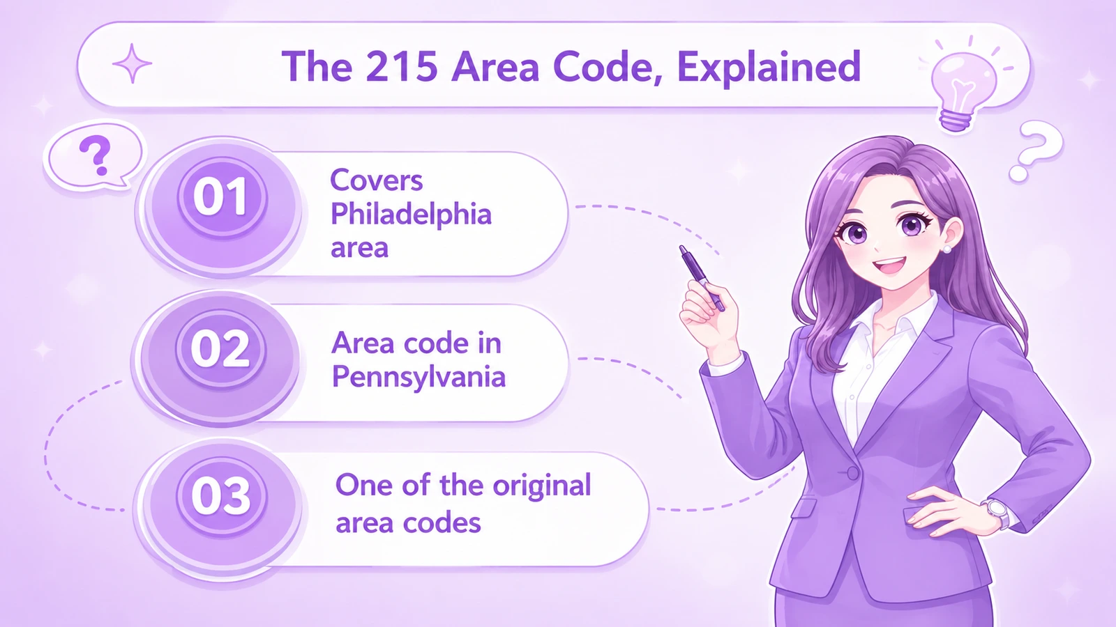 The 215 Area Code, Explained