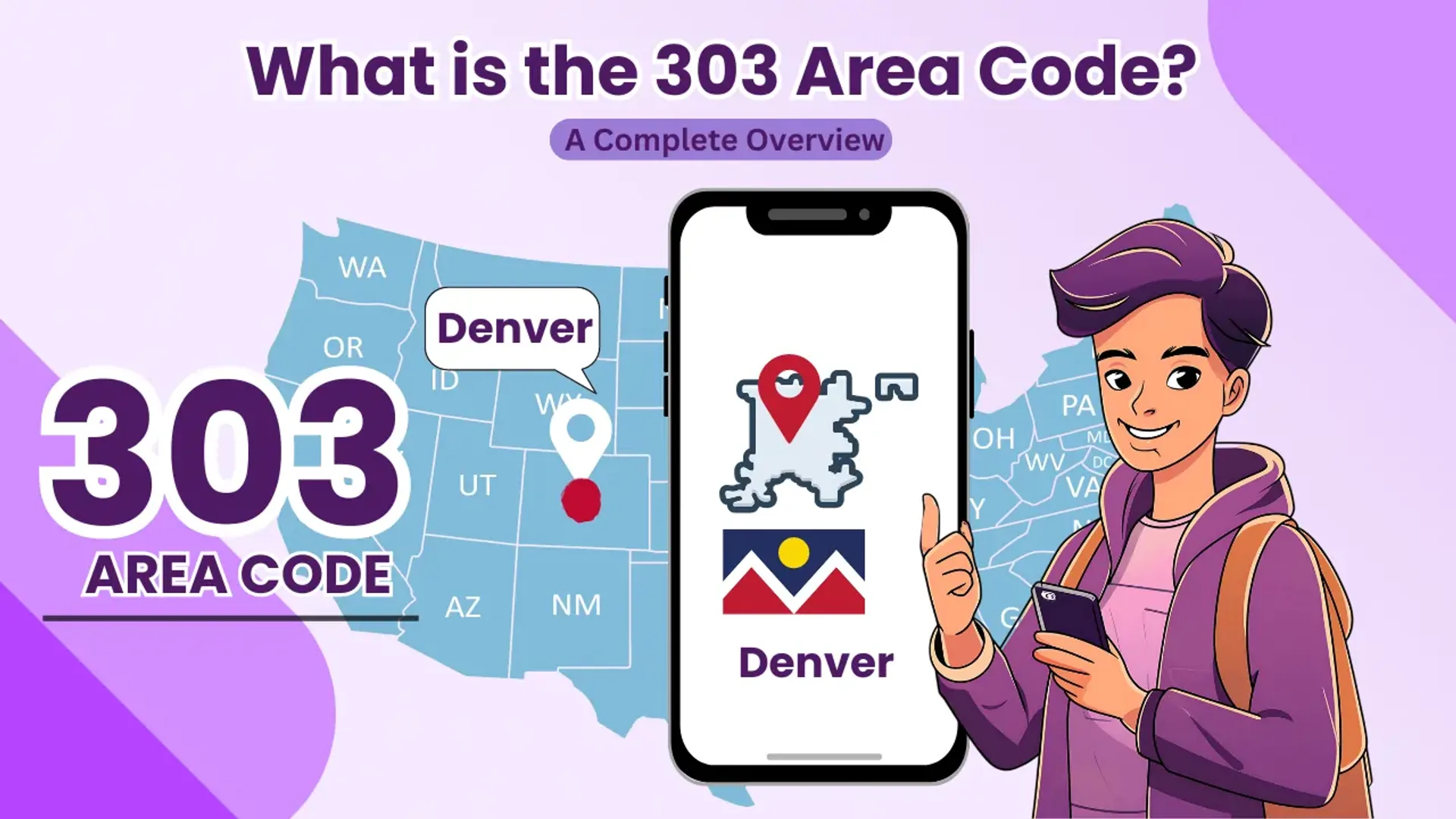 Qu'est-ce que l'indicatif régional 303 ? Denver : présentation générale