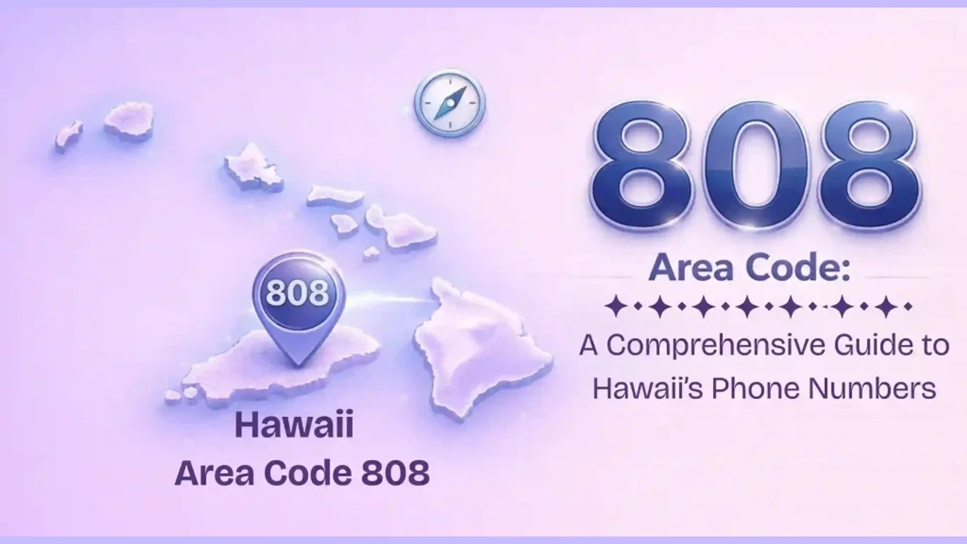 808 区号:夏威夷全州电话号码