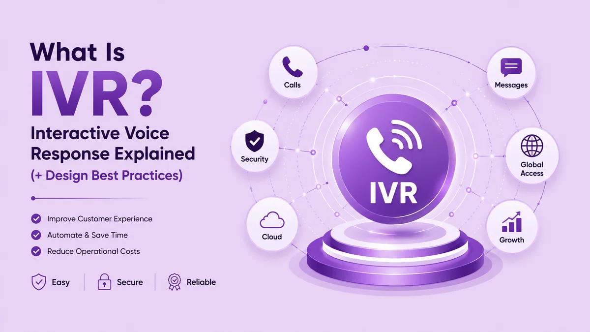 什么是 IVR?交互式语音响应解释(+设计最佳实践)