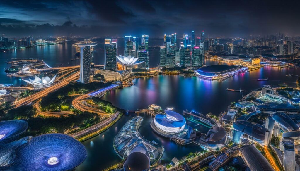 Singapore skyline