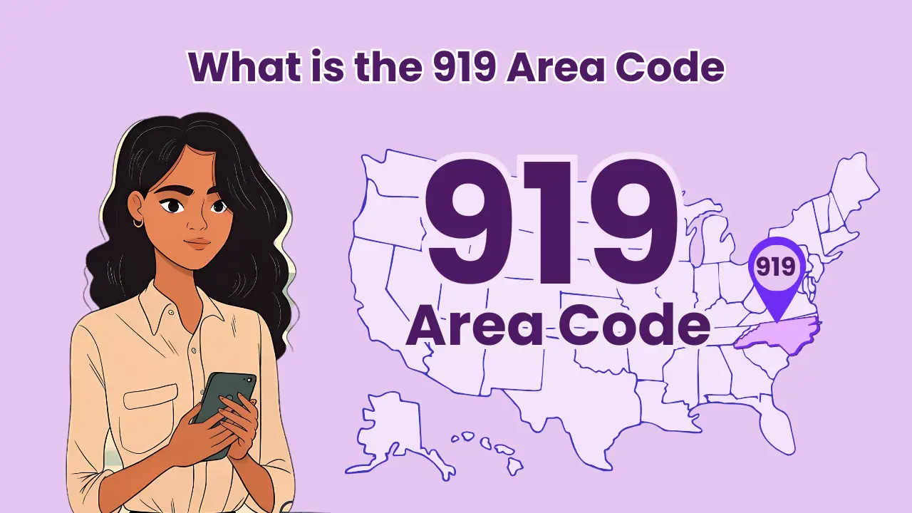 What is the 919 Area Code?