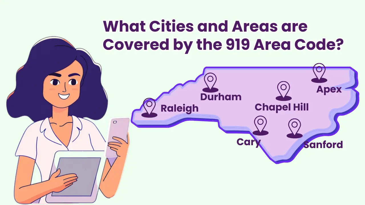 What Cities and Areas are Covered by the 919 Area Code?
