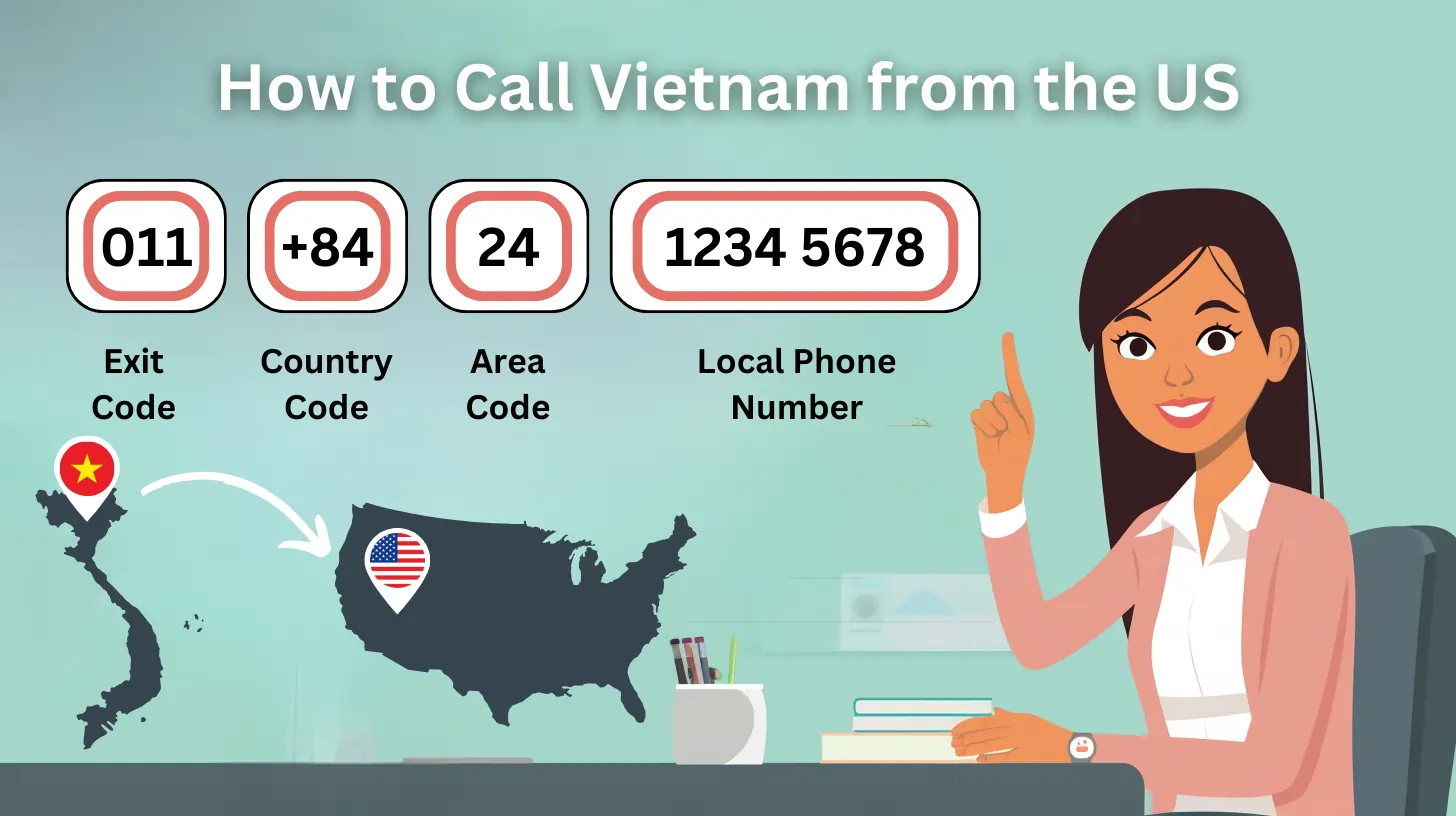 How to Call Vietnam from the US
