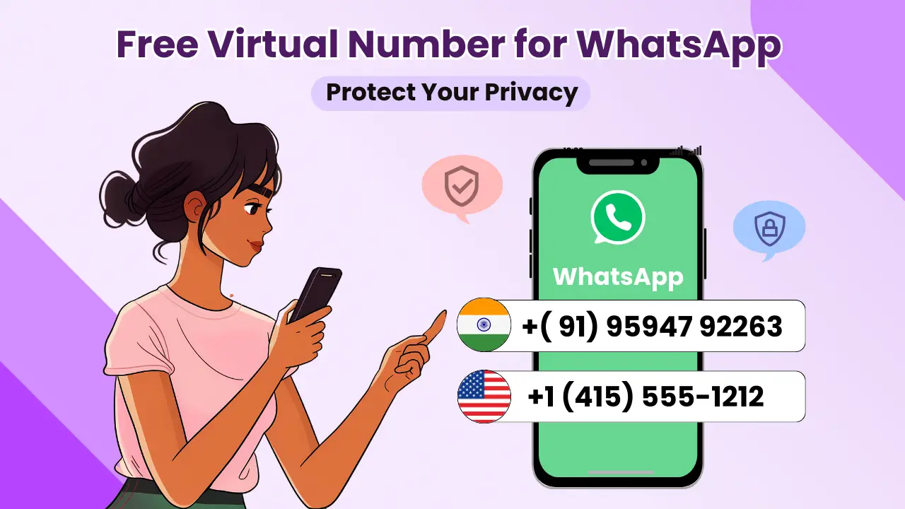 Get a Free Virtual Number for WhatsApp & Protect Your Privacy