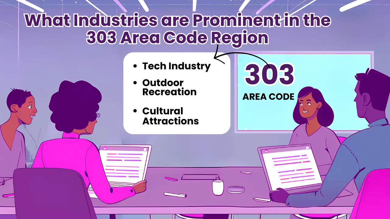 What Industries are Prominent in the 303 Area Code Region?
