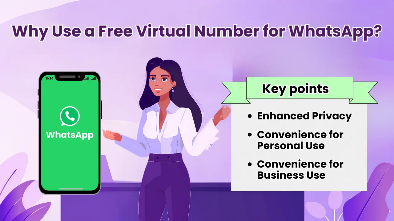 Free Virtual Number for WhatsApp Protect Your Privacy