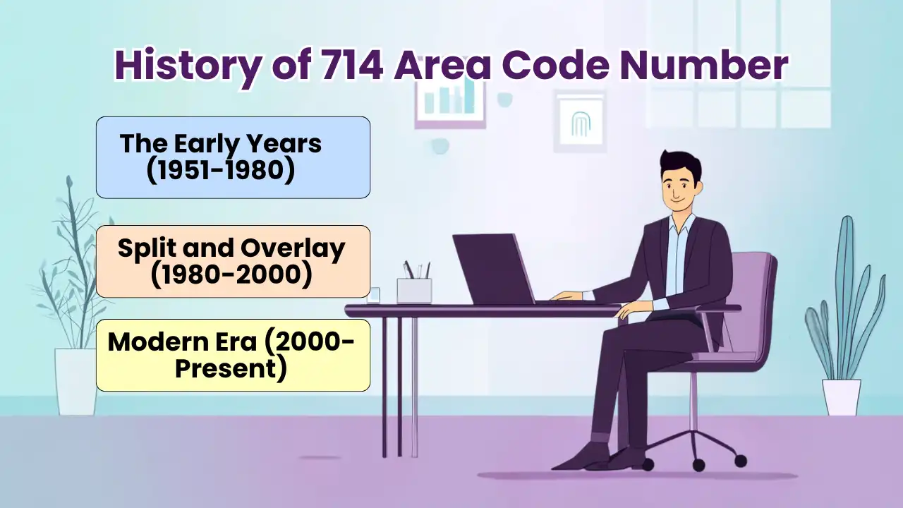 History of 714 Area Code Number