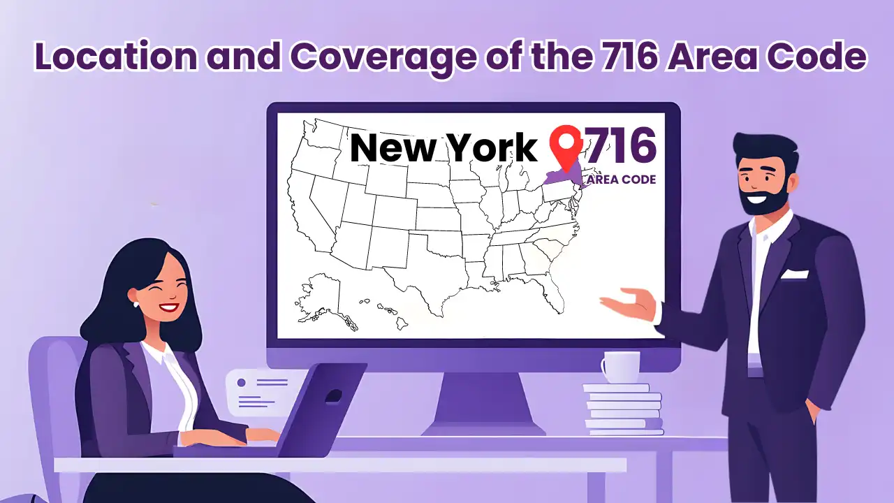 Location and Coverage of the 716 Area Code