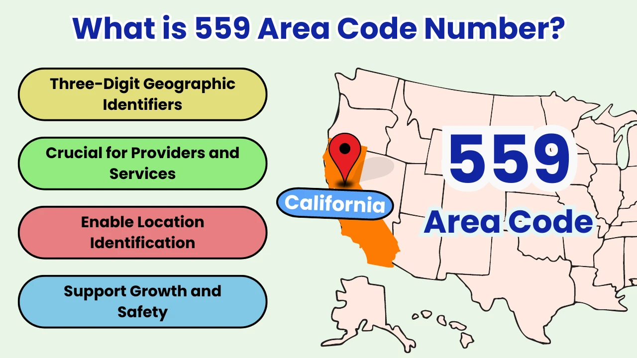 What is 559 Area Code Number