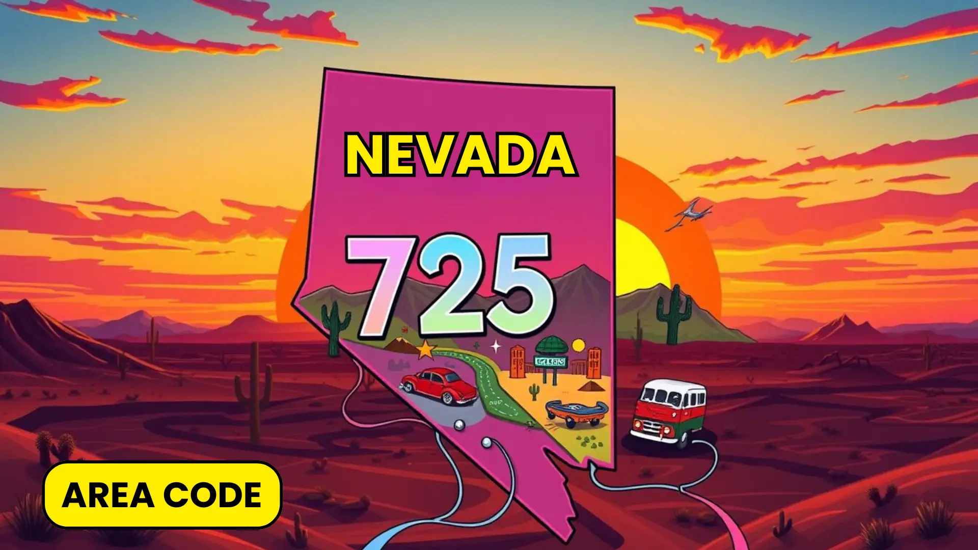 Geographic Coverage_ Where is the 725 Area Code Located