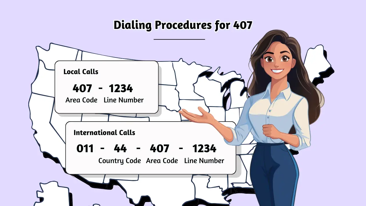 Dialing Procedures for 407