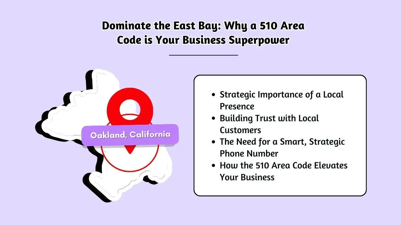 Dominate the East Bay_ Why a 510 Area Code is Your Business Superpower