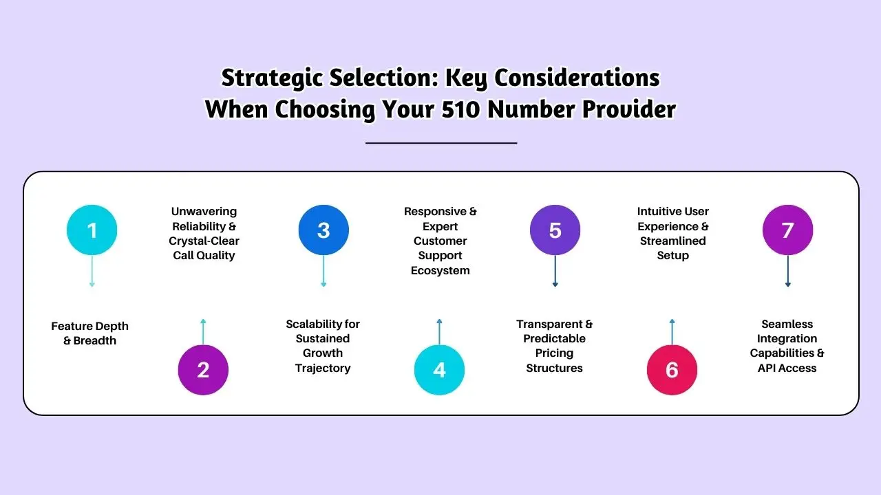 Strategic Selection_ Key Considerations When Choosing Your 510 Number Provider