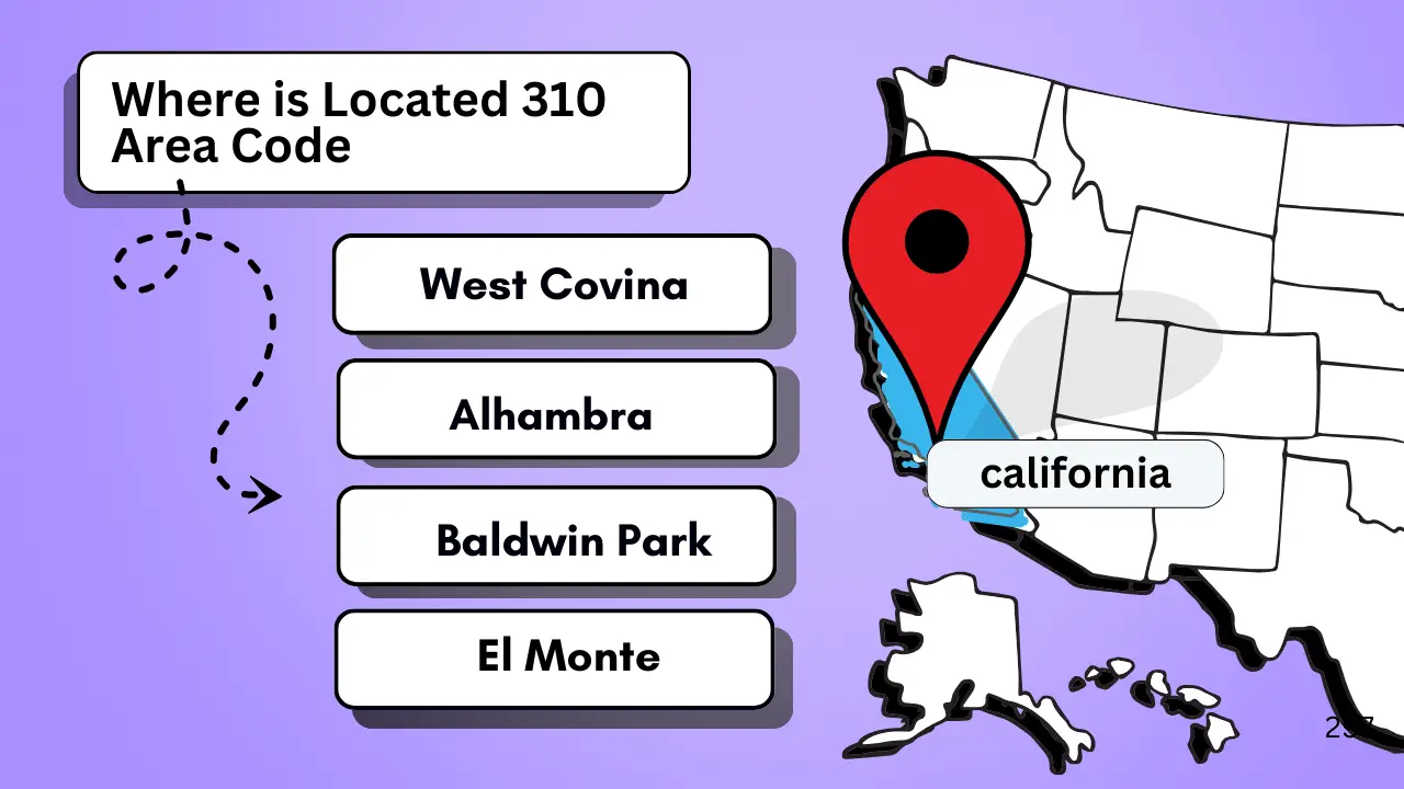 Where is Located 310 Area Code