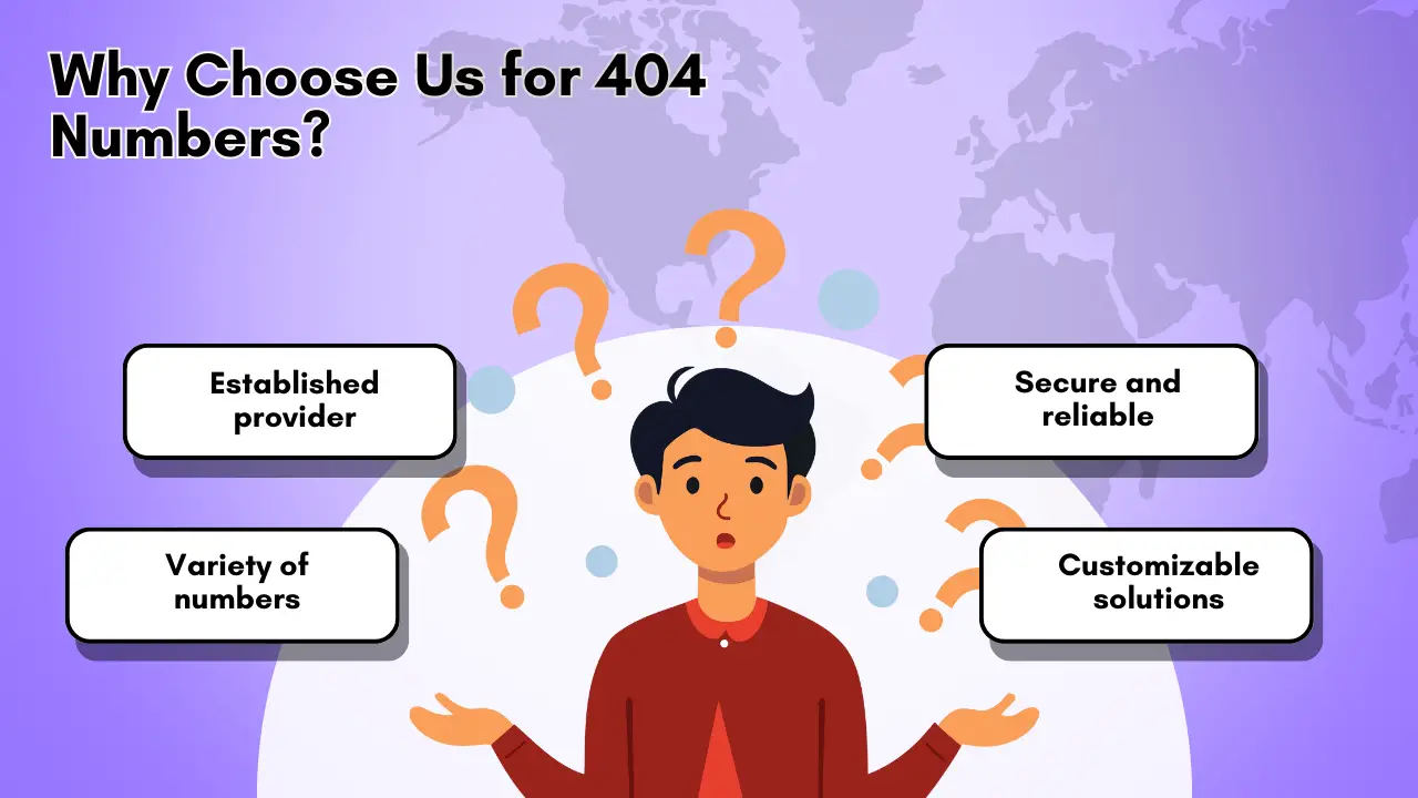 Why Choose Us for 404 Numbers