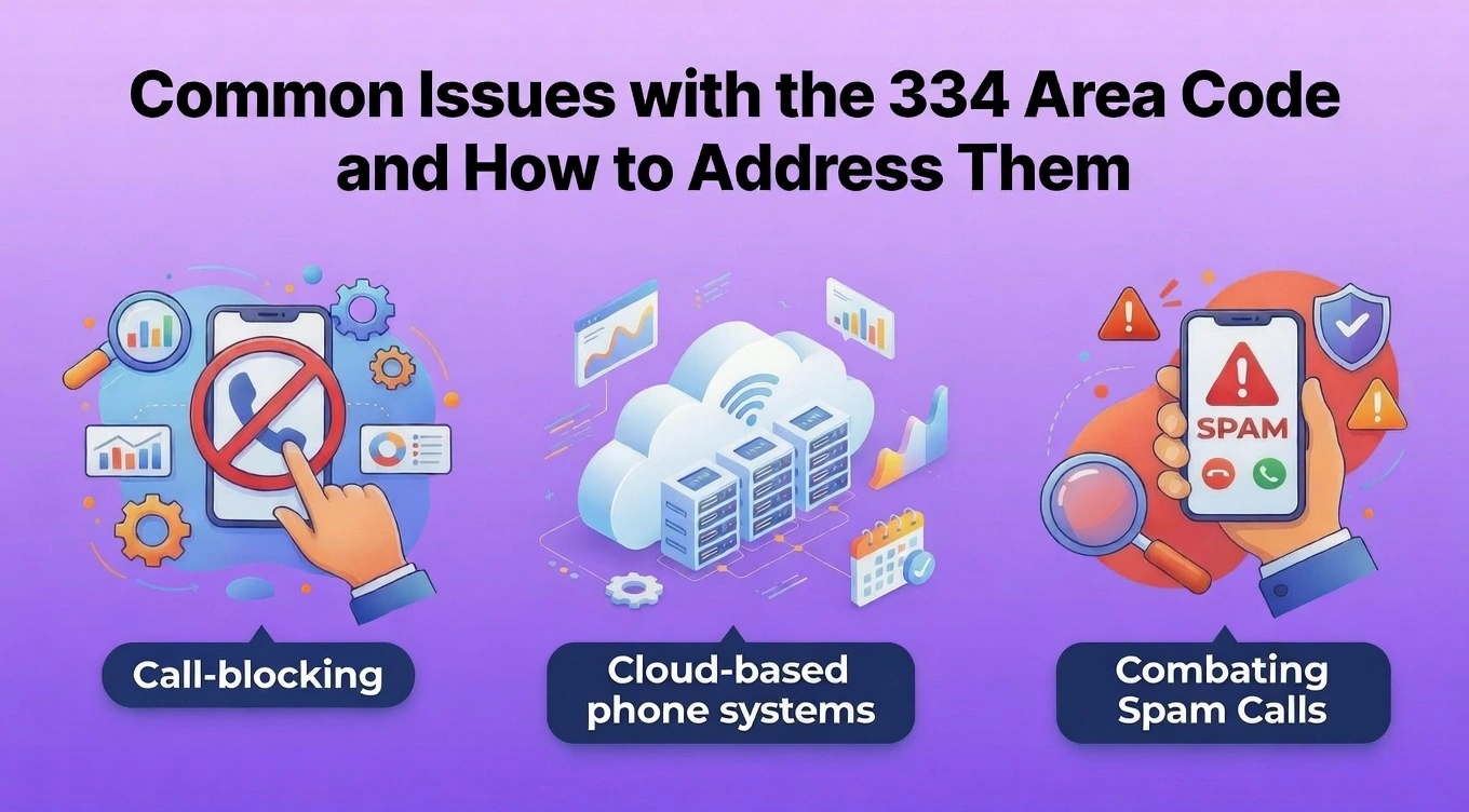 Common Isssues with 334 area code