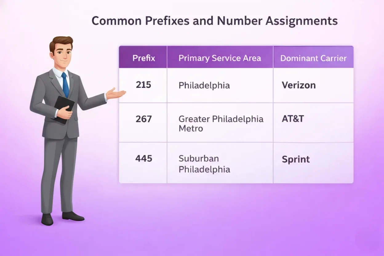 Common Prefixes and Numner Assigements