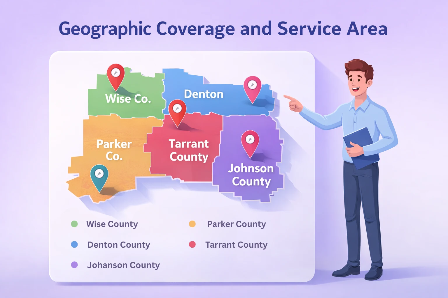 Service Area and Geographic Reach