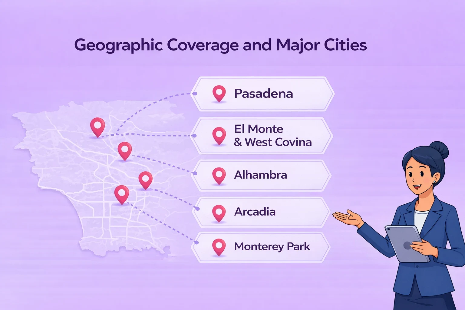 626 Area Code of Geograpic coverage major cities