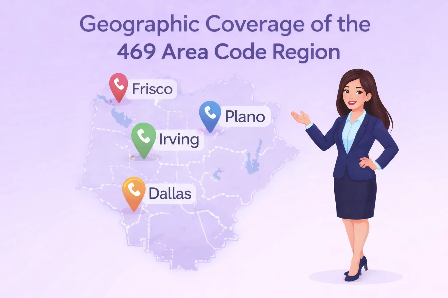 Coverage Area of the 469 Area Code