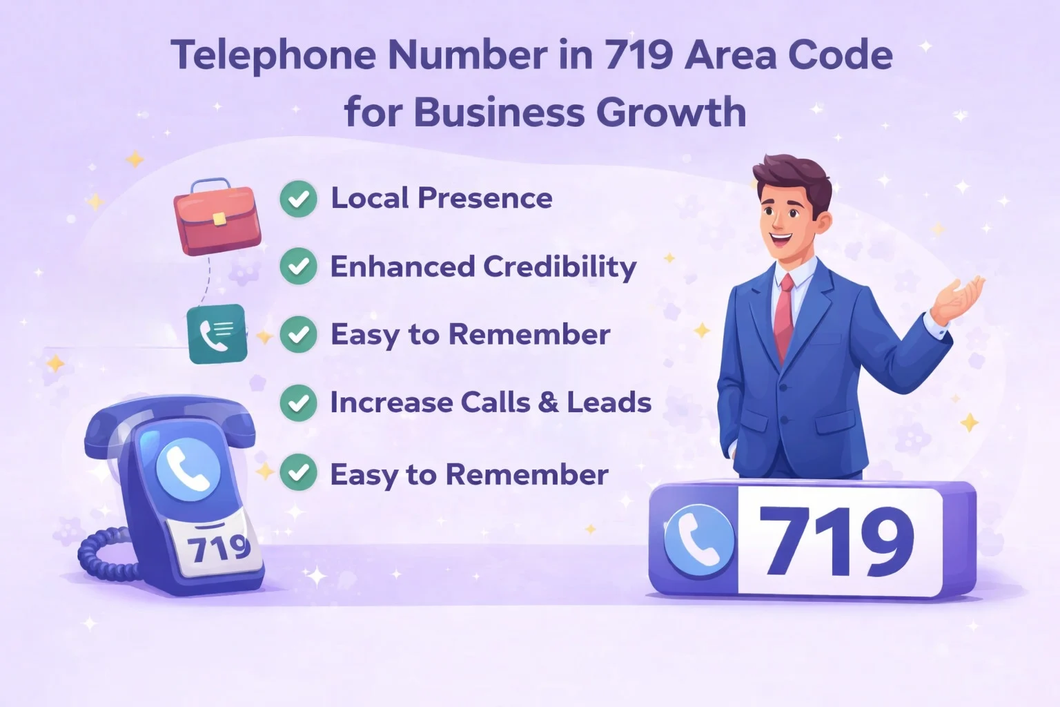 719 Area Code Phone Number for Business Growth