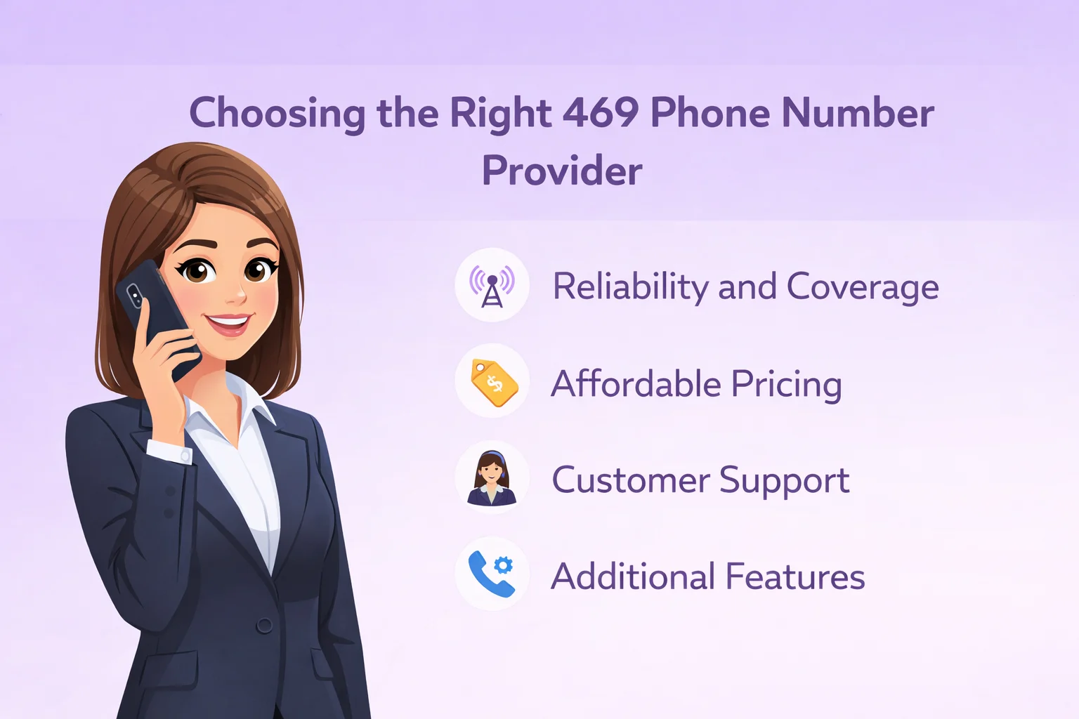 Selecting the Best 469 Phone Number Provider