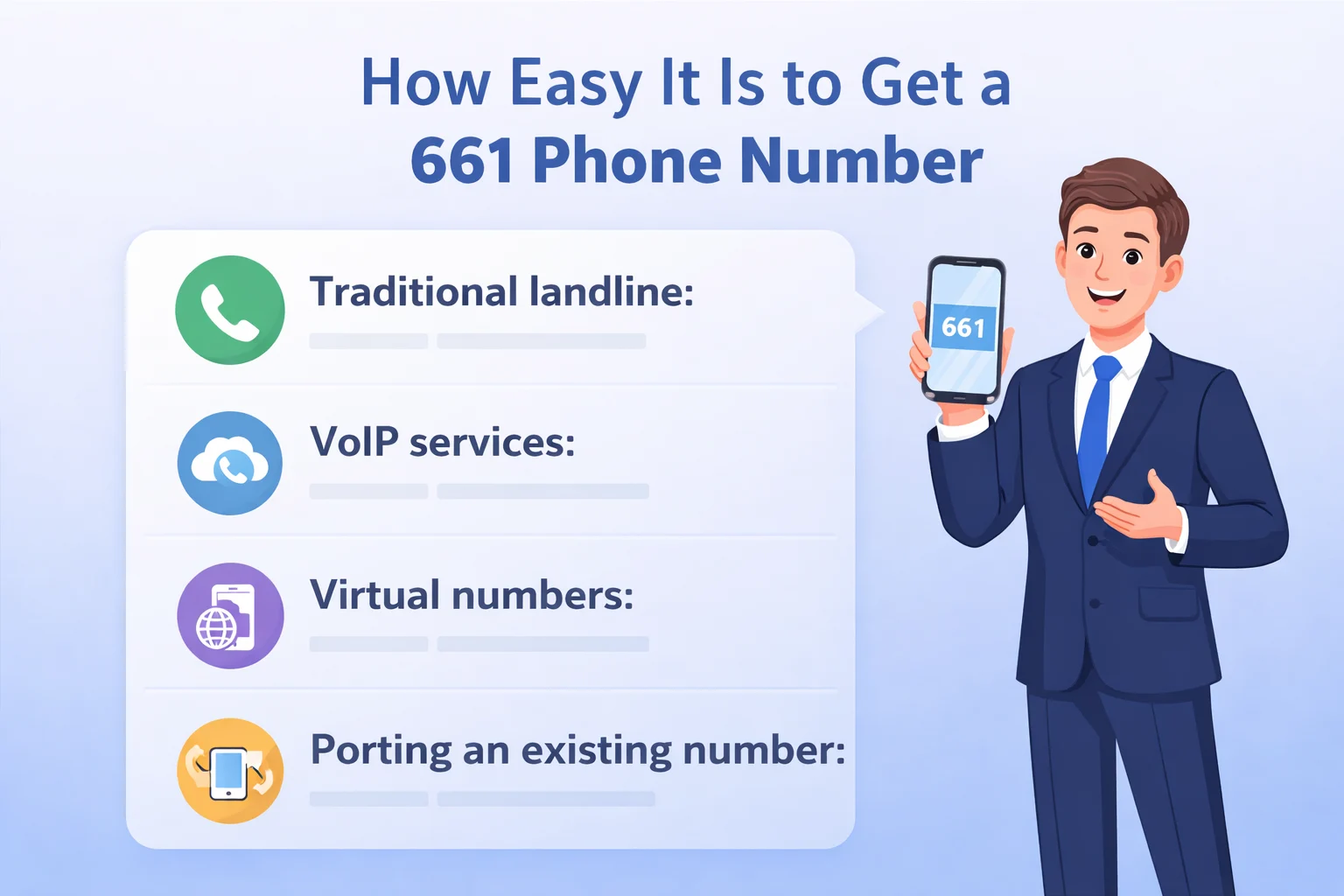How Simple It Is to Obtain a 661 Phone Number Today