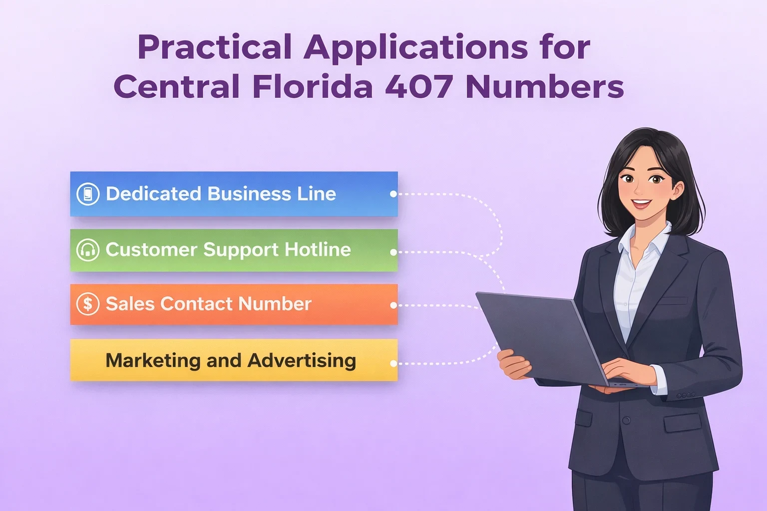 Practical Application for Central Florida 407 Numbers