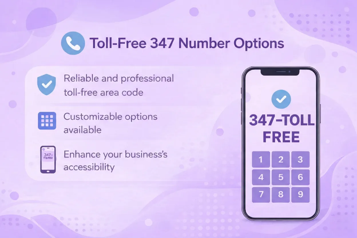 Options for Toll-Free 347 Numbers
