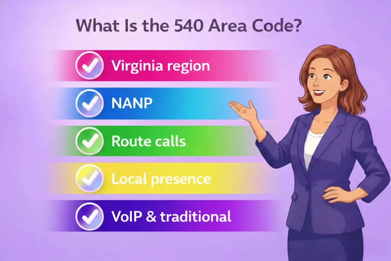 What is the 540 Area Code