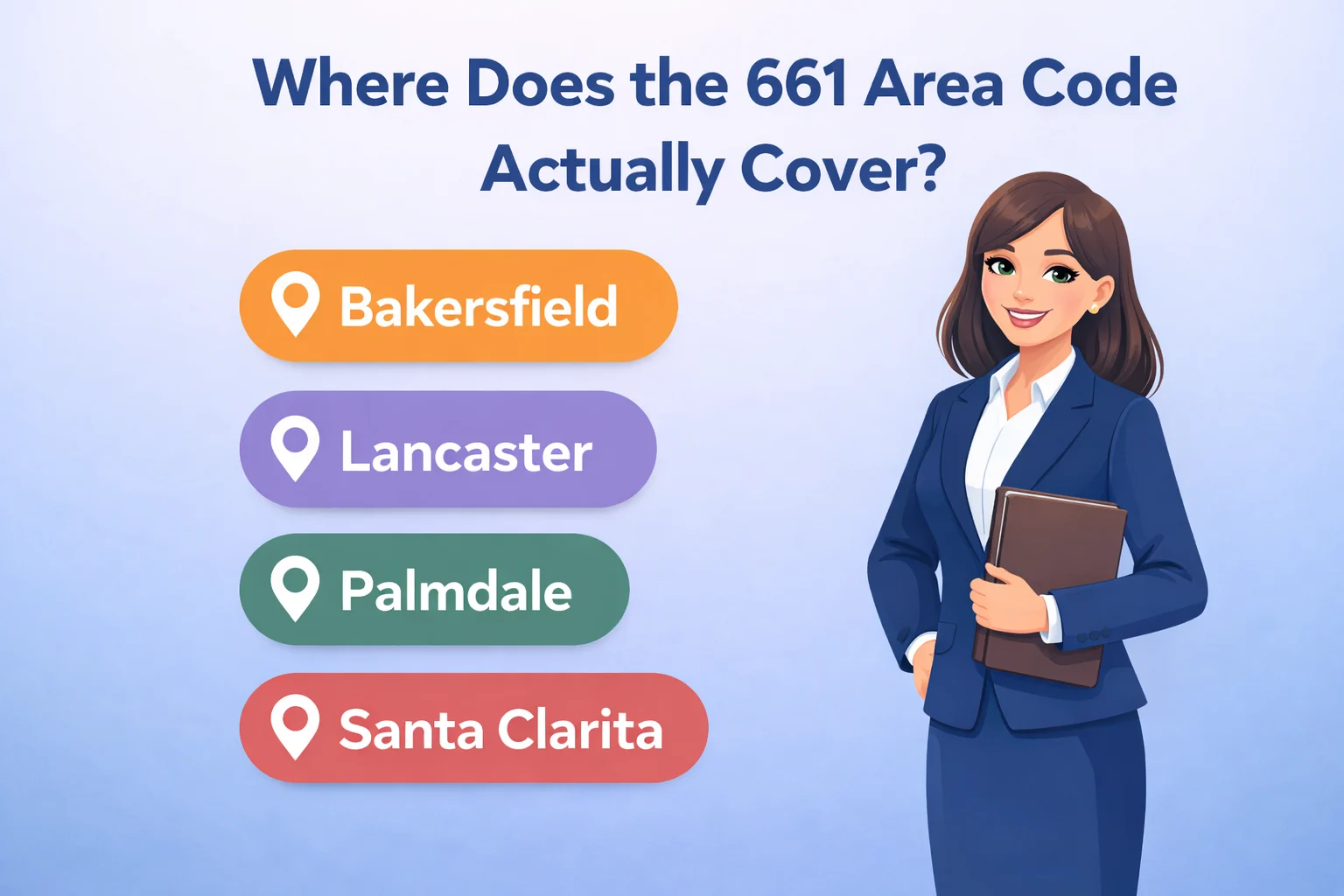 What Areas Are Covered by the 661 Area Code?