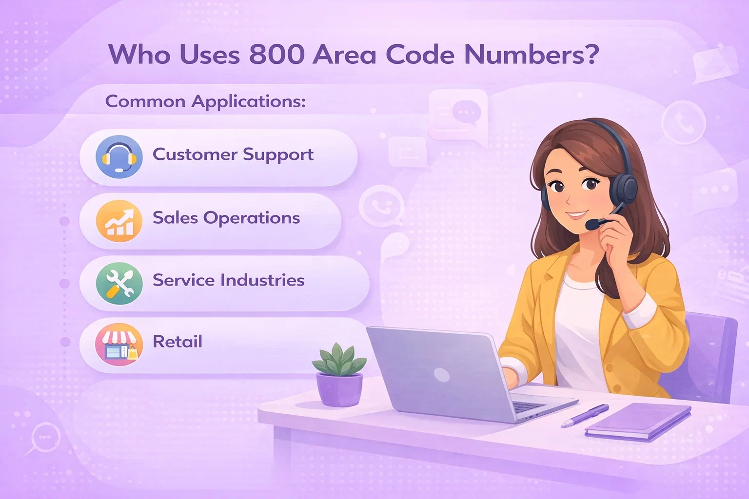 Who Uses 800 Area Code Number